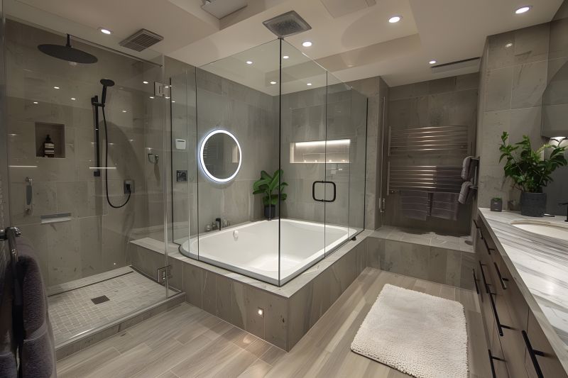Custom Shower and Tub Combo